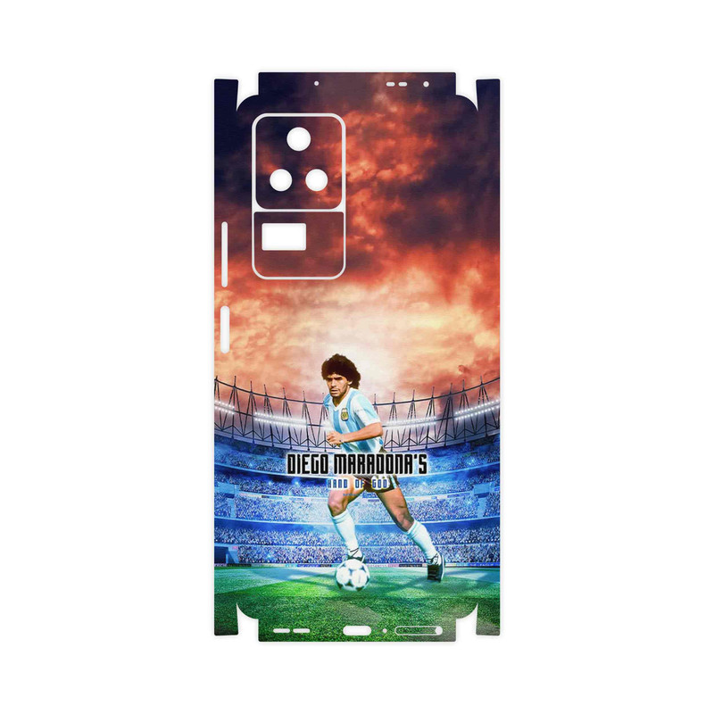 برچسب پوششی ماهوت مدل Diego Maradona-FullSkin مناسب برای گوشی موبایل شیائومی Poco F4 5G