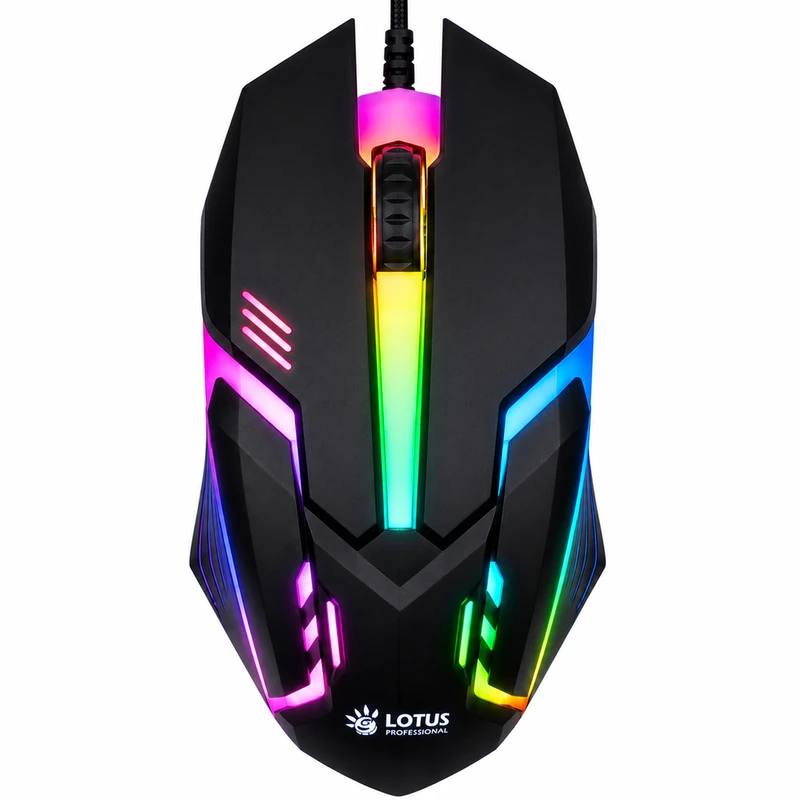 موس گیمینگ لوتوس مدل RGB-5W