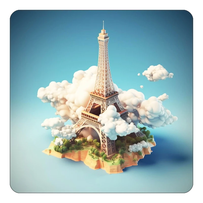 مگنت کاکتی طرح پاریس Paris مدل mp55241