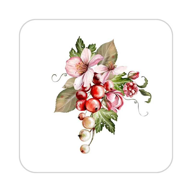 زیر لیوانی کاکتی طرح گل مدل mp19540