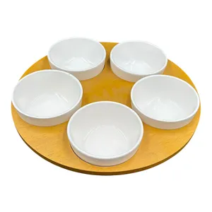 اردورخوری مدل بامبو طرح پیاله دار چرخشی