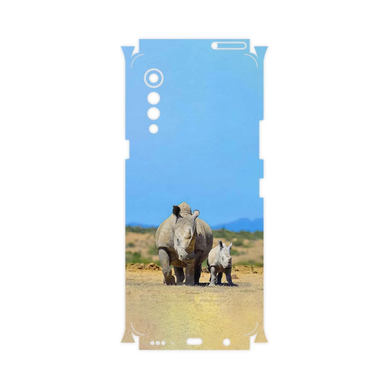 برچسب پوششی ماهوت مدل Rhino-FullSkin مناسب برای گوشی موبایل ال جی Velvet 5G
