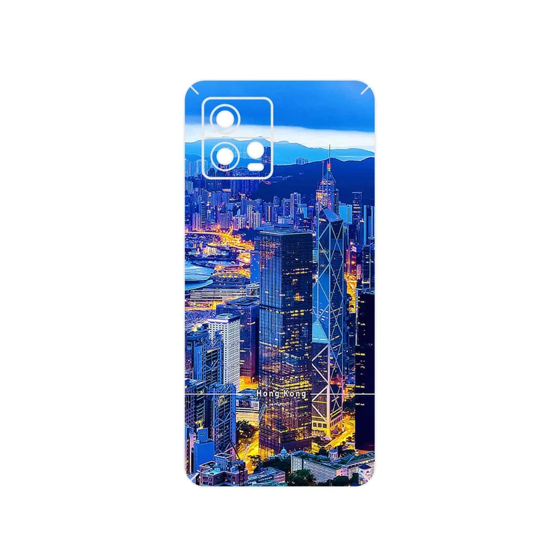برچسب پوششی ماهوت مدل Hong Kong City مناسب برای گوشی موبایل موتورولا Moto G72