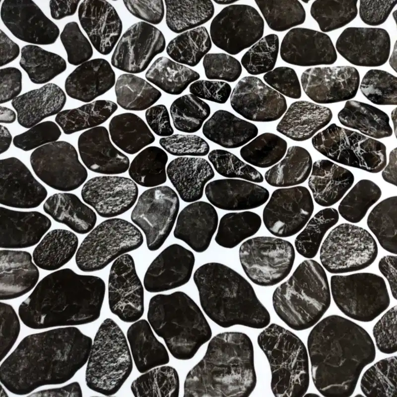 کفپوش مدل رولی طرح سنگ 2m