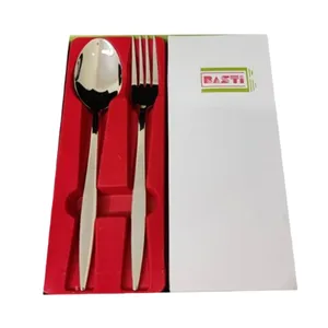 ست قاشق و چنگال غذاخوری 12 پارچه راستی کد 124