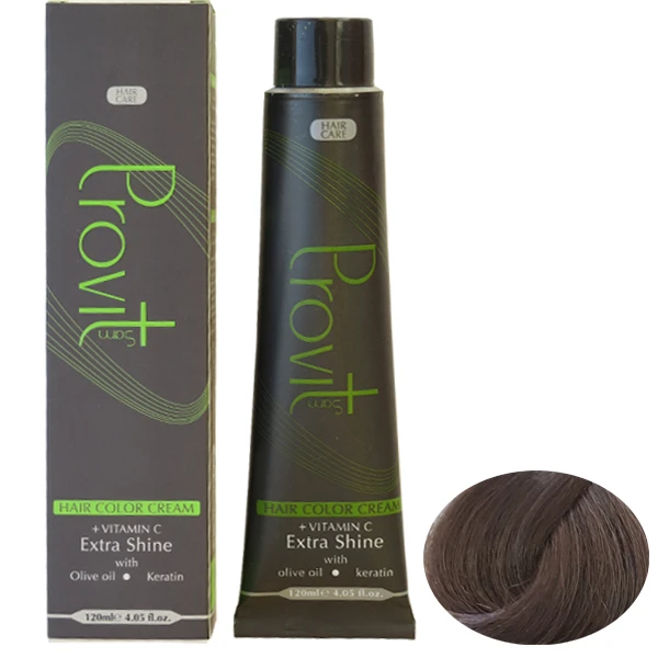 رنگ مو پرویت سری دودی شماره 7/2 حجم 120 میلی لیتر رنگ بلوند دودی