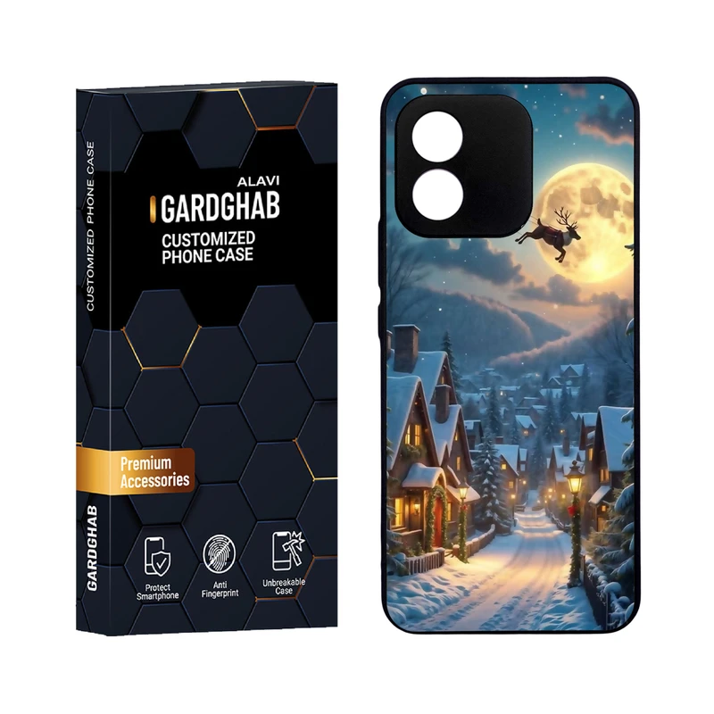 کاور گارد قاب علوی مدل دورژله کارتنی و انیمه مناسب برای گوشی موبایل آنر X5 4G 2023