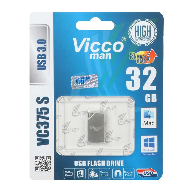 فلش مموری  USB3 ویکومن مدل VC375 ظرفیت 32 گیگابایت