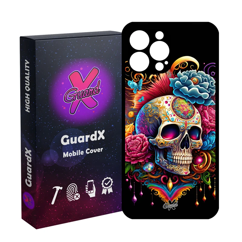 کاور گارد ایکس طرح جمجه مدل Glass10602 مناسب برای گوشی موبایل اپل iPhone 13 Pro Max