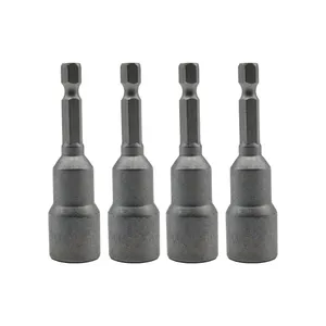  بکس سر دریلی ولف مدل YP-MAGNET-13x65MM مجموعه 4 عددی  