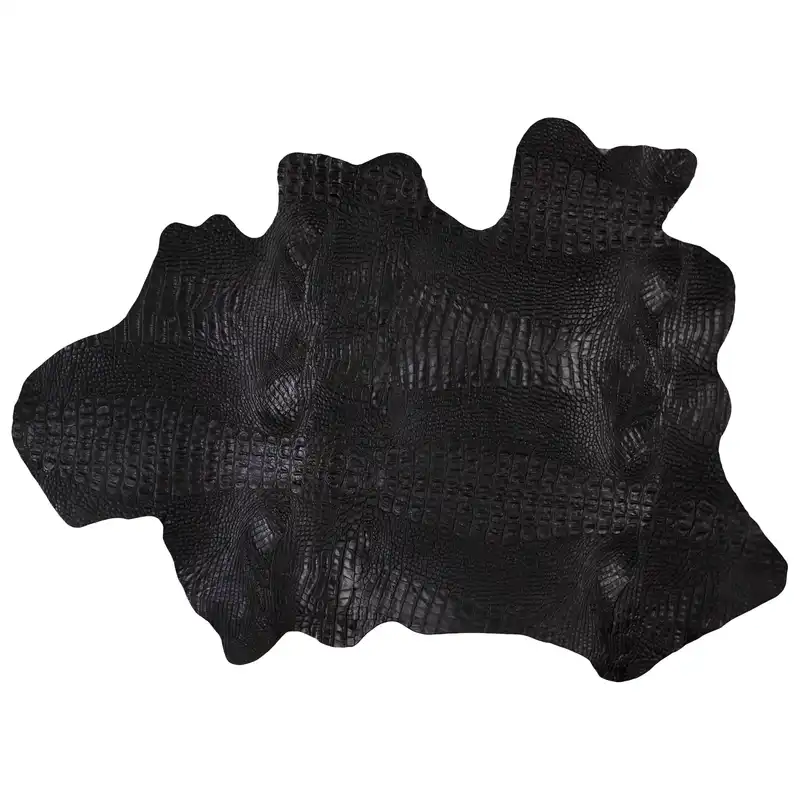 چرم طبیعی مدل بزی کورکودیل کد 02G108C