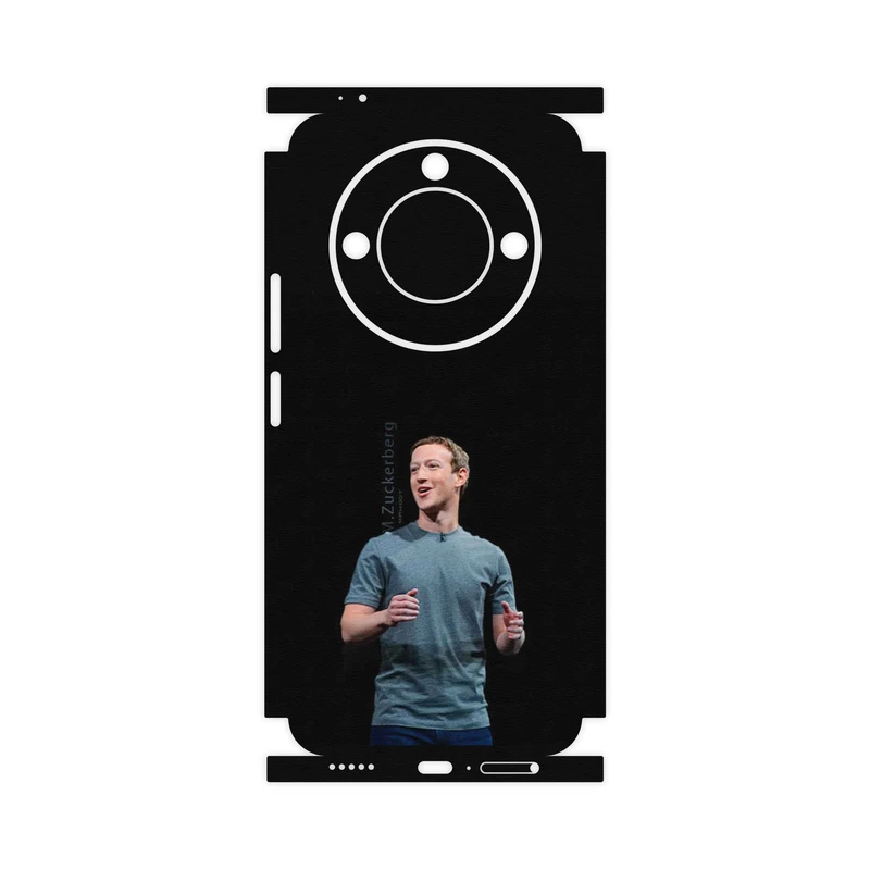 برچسب پوششی ماهوت مدل Mark_Zuckerberg-FullSkin مناسب برای گوشی موبایل آنر X9c Smart