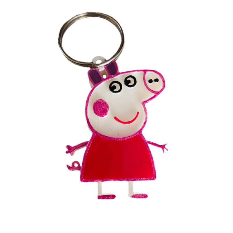 جاکلیدی دخترانه مدل پپا جاکلیدی دخترانه مدل پپا