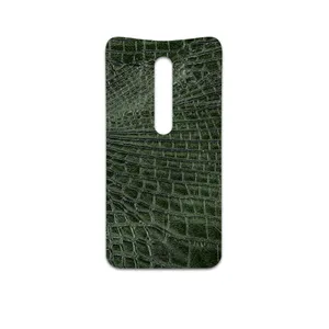 MAHOOT Green-Crocodile-Leather Cover Sticker for Motorola Moto X Style