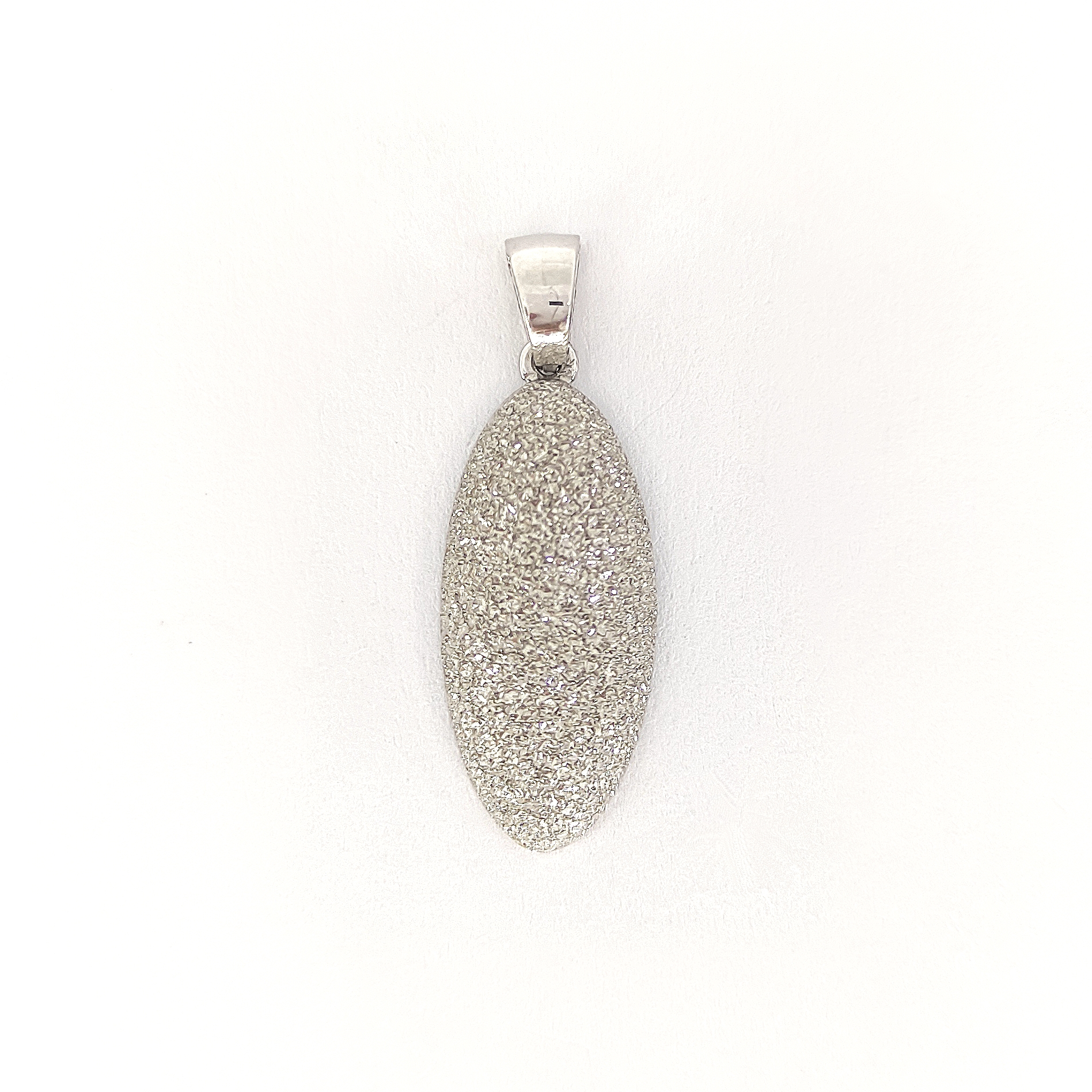 آویز گردنبند طلا 18 عیار زنانه طلا و جواهرسازی افرا مدل آبگینه 172