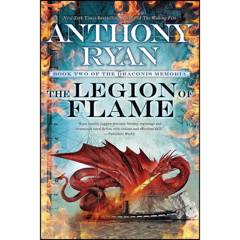 کتاب The Legion of Flame  اثر Anthony Ryan انتشارات Ace