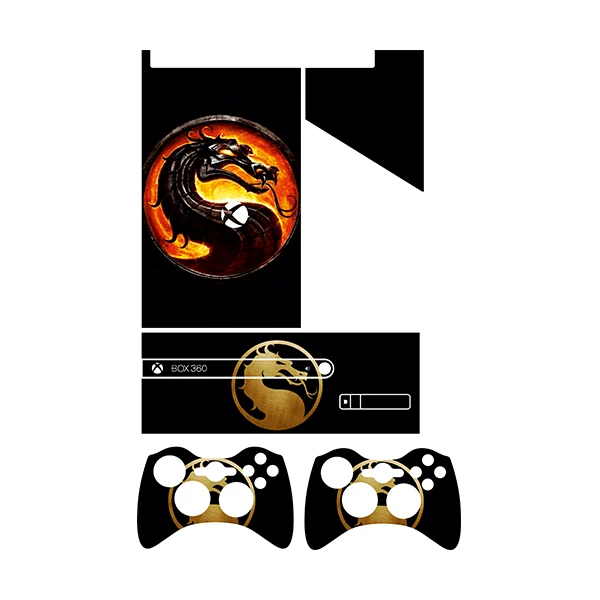 برچسب ایکس باکس 360 سوپر اسلیم توییجین وموییجین مدل MortalKombat 06 مجموعه 5 عددی
