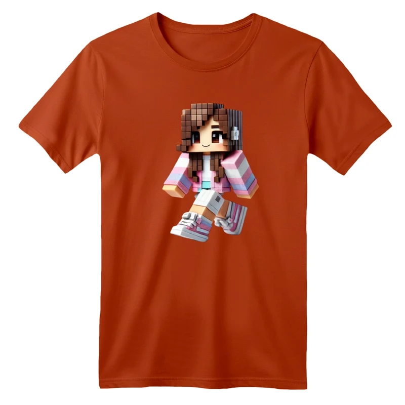 تی شرت آستین کوتاه بچگانه مدل دخترک کد 17