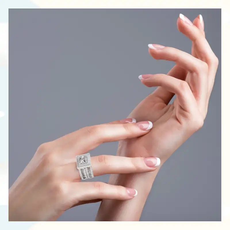 انگشتر زنانه مدل نگین دار کد 1130007