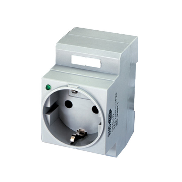 پریز ریلی  رعد مدل چراغدار بسته 5 عددی