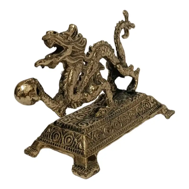 مجسمه برنجی مدل اژدها کد H-1154