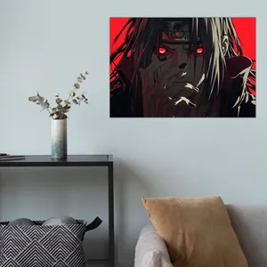 پوستر گوفی مدل ایتاچی خفن انیمه ناروتو طرح Itachi Naruto Anime Cute کد RD79