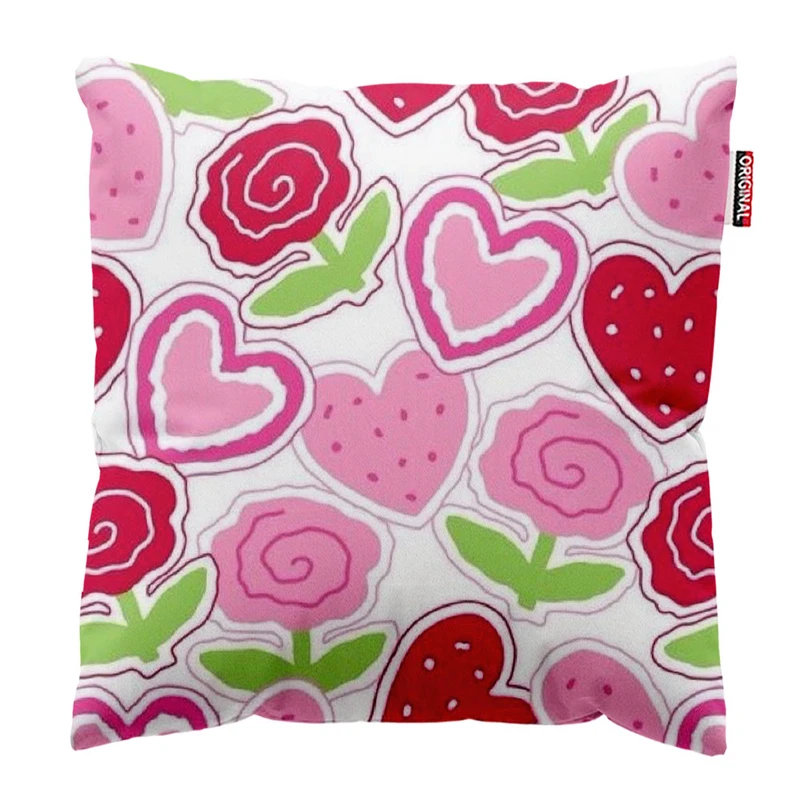  کوسن پاد آفرین طرح قلب کد 1554 سایز 30*30 سانتی متر