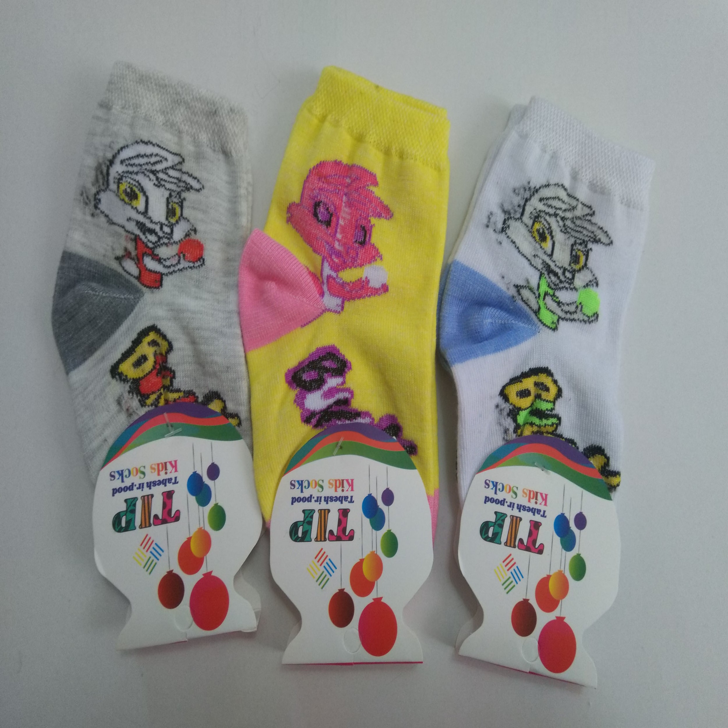  جوراب دخترانه تابش ایران پود کد 0001 مجموعه 3 عددی