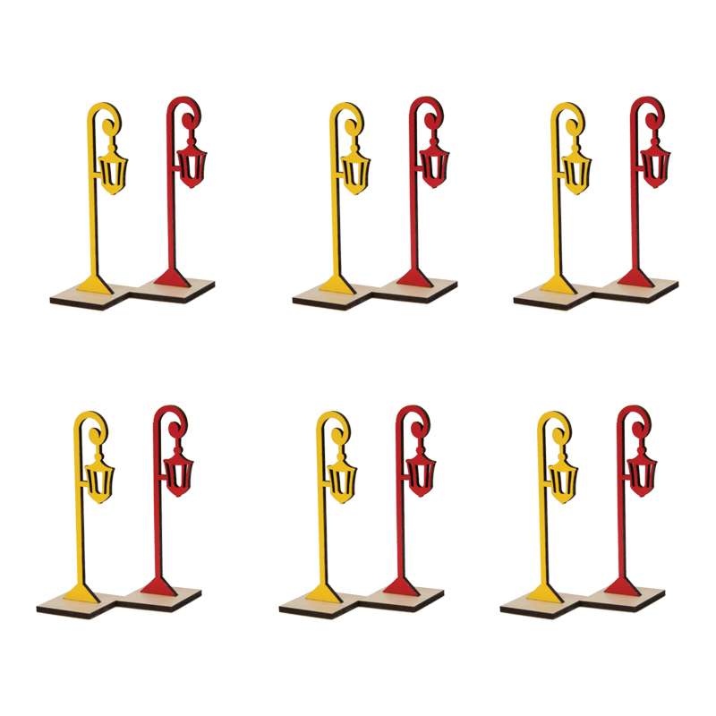 ماکت طرح چراغ مدل S33 بسته 12 عددی