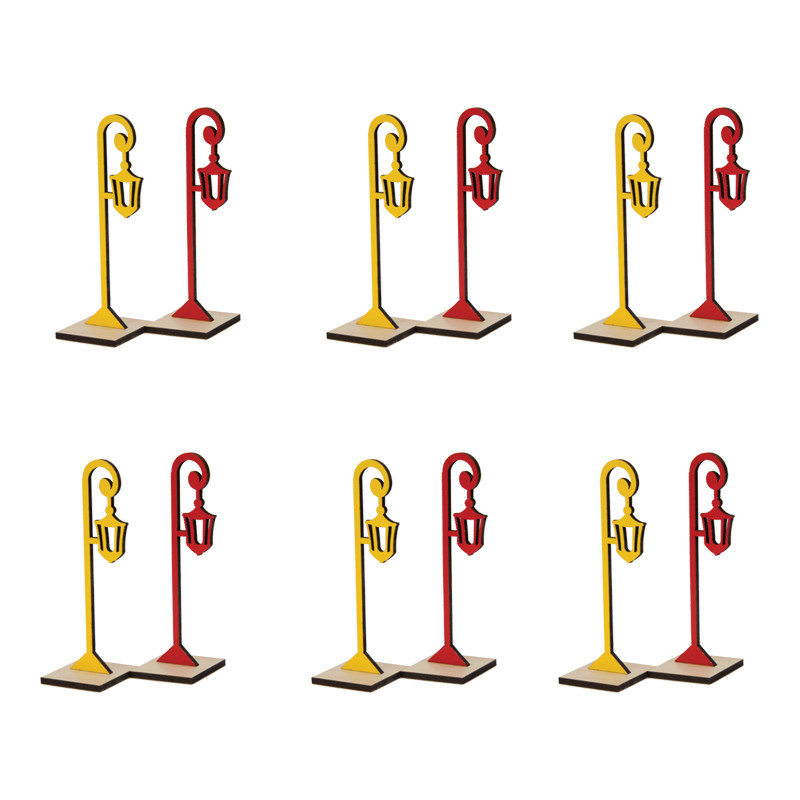 ماکت طرح چراغ مدل S33 بسته 12 عددی