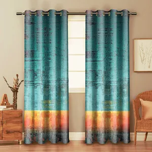 پرده مدل هازان کد 406406 سایز 140x270 سانتی متر