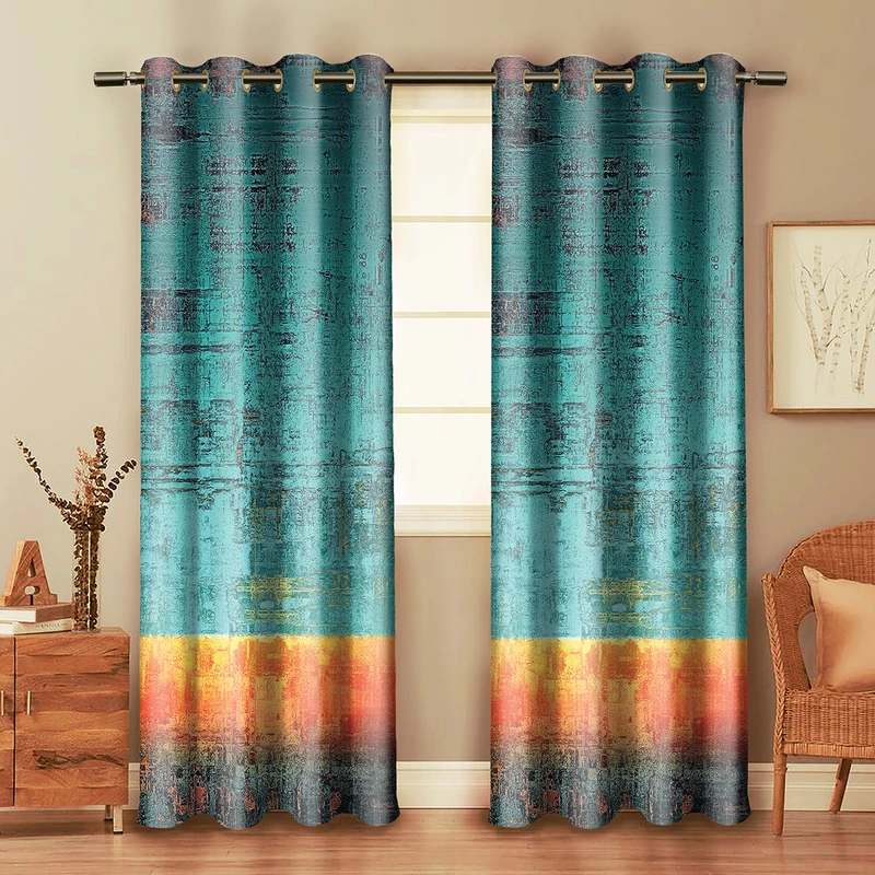 پرده مدل هازان کد 406406 سایز 140x270 سانتی متر