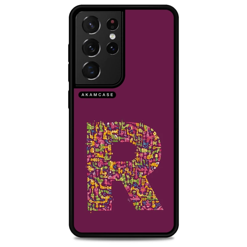 کاور آکام مدل AMC-WSGS21U-ALPHADOODLEBET-18 مناسب برای گوشی موبایل سامسونگ Galaxy S21 Ultra