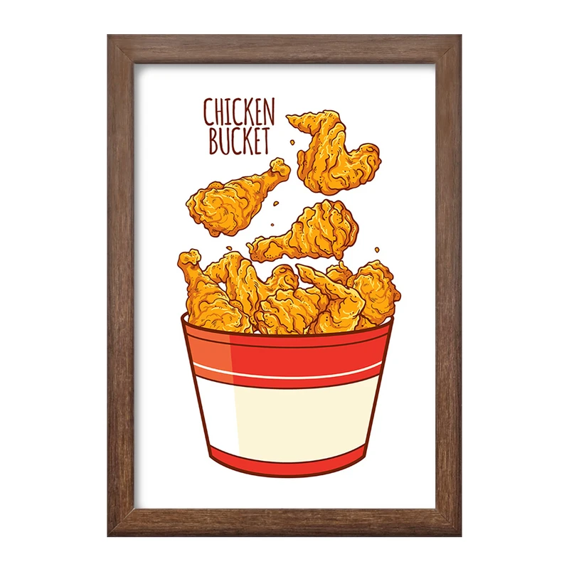 تابلو خندالو طرح فست فود (Fast Food) کد 36564