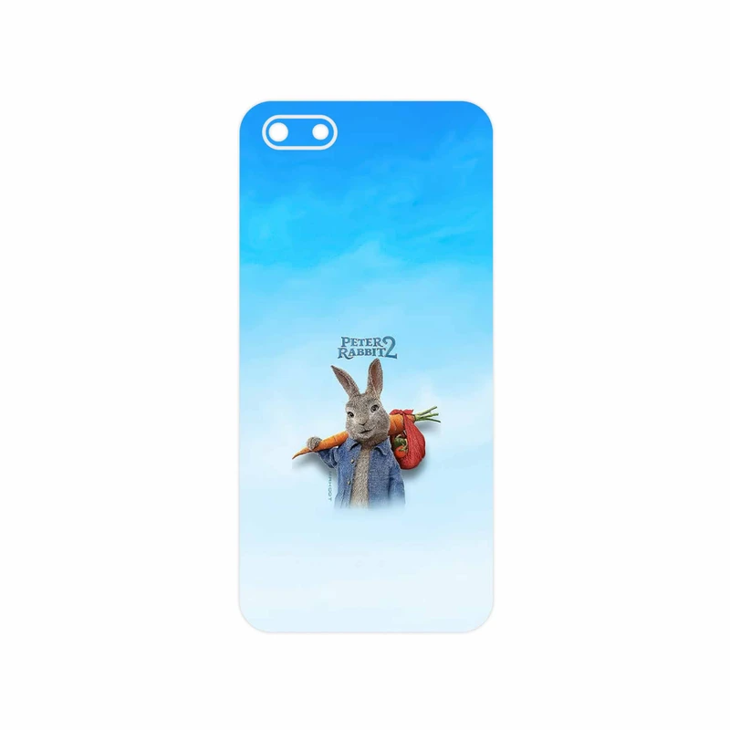 برچسب پوششی ماهوت مدل Peter Rabbit مناسب برای گوشی موبایل هوآوی Y5 Prime 2018