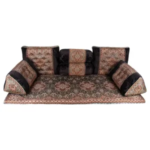 ست 7تکه پشتی ترمه طرح خوانسالار کد 462