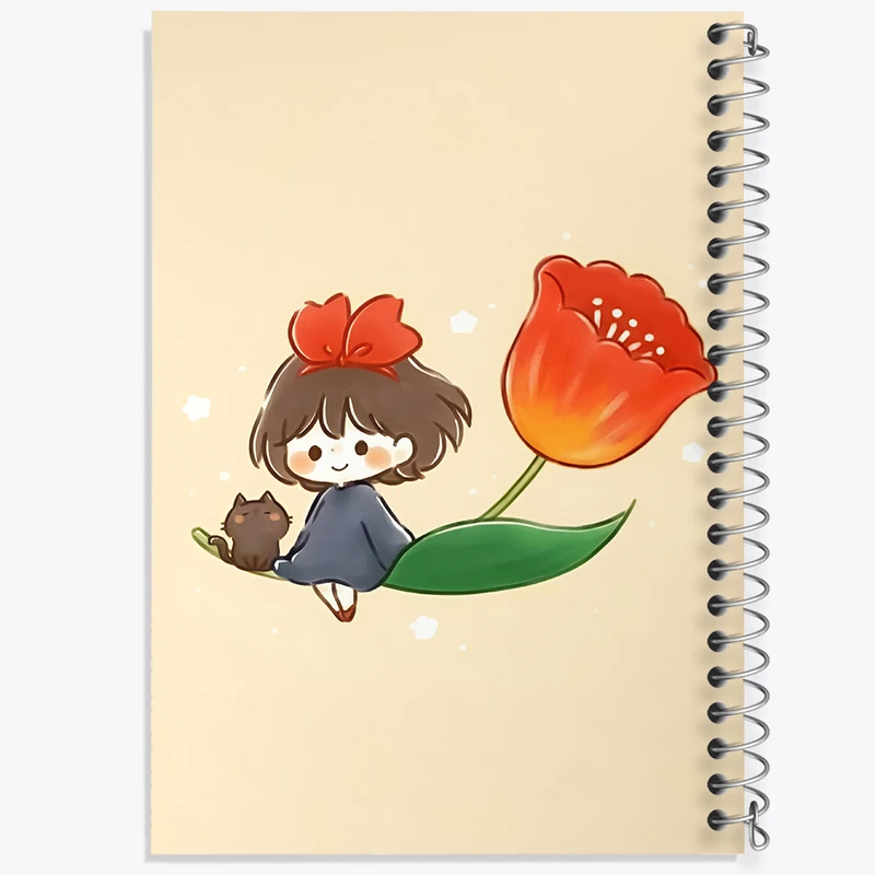 دفتر لیست خرید 50 برگ خندالو طرح دخترانه کیوت کد N4142