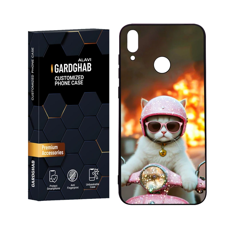 کاور گارد قاب علوی مدل Glass مناسب برای گوشی موبایل آنر 8C