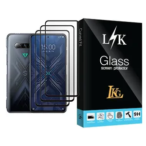 LKG LK Glass MIX003 Screen Protector For Xiaomi Black Shark 4 Pro Pack Of 3