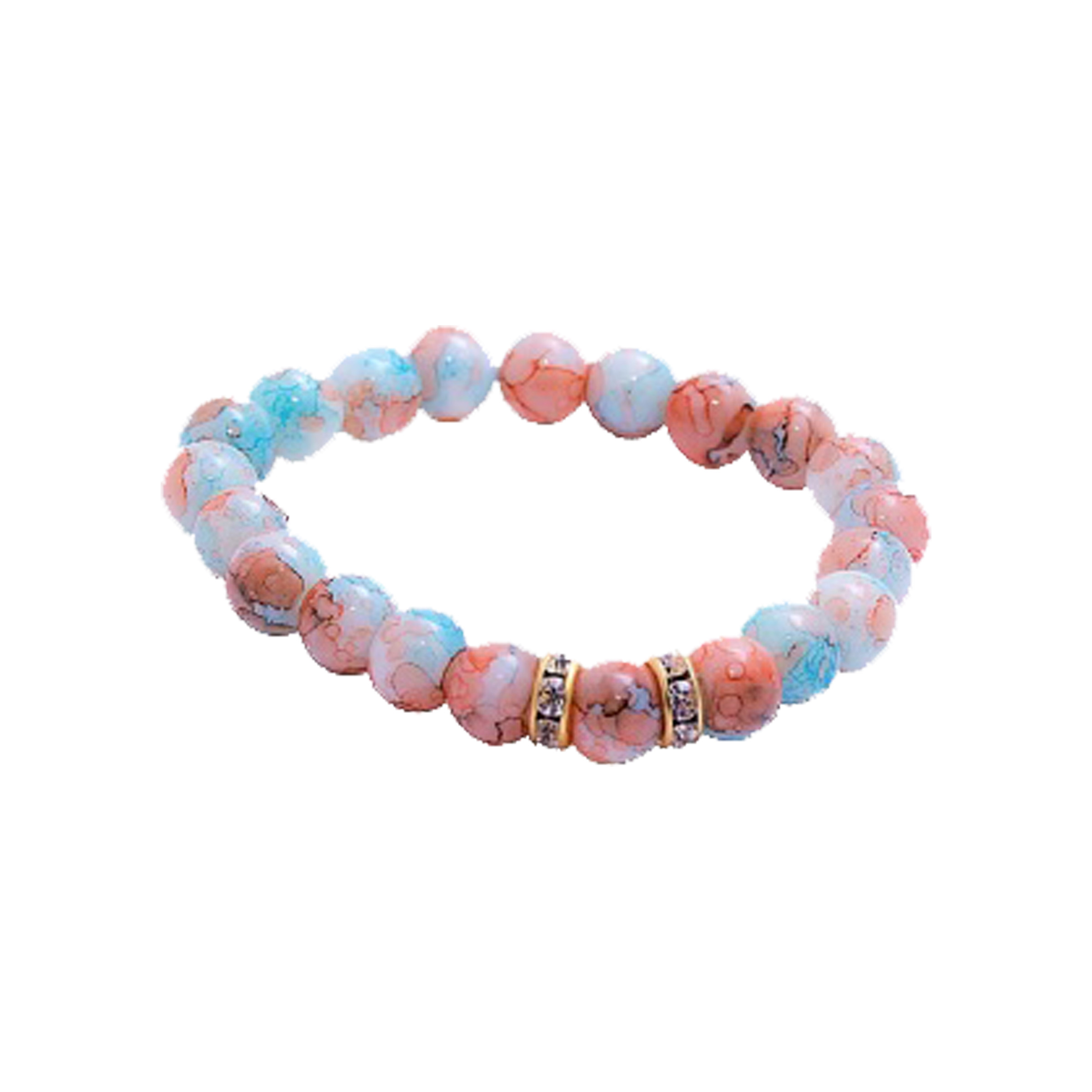 دستبند دخترانه مدل غزل کد 01 بسته 10 عددی