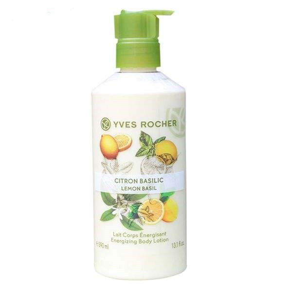 لوسیون بدن ایو روشه مدل lemon basil کد 225 حجم 390 میلی لیتر