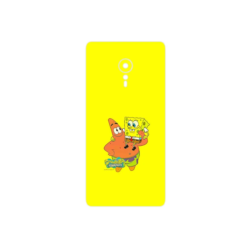 برچسب پوششی ماهوت مدل SpongeBob SquarePants مناسب برای گوشی موبایل لنوو ZUK Z2