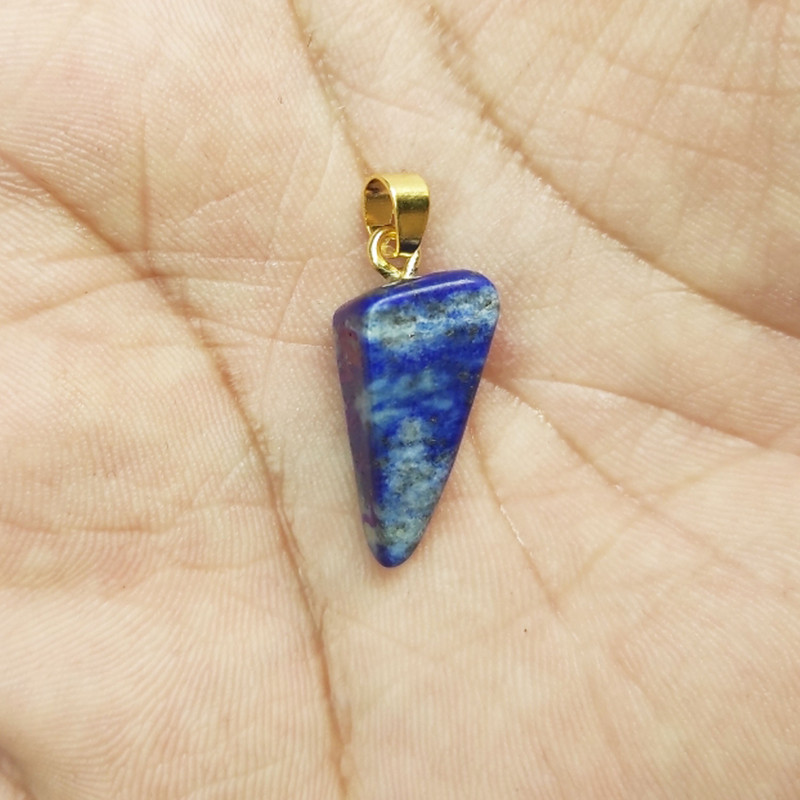 آویز گردنبند مدل  سنگ لاجورد کد LC30719