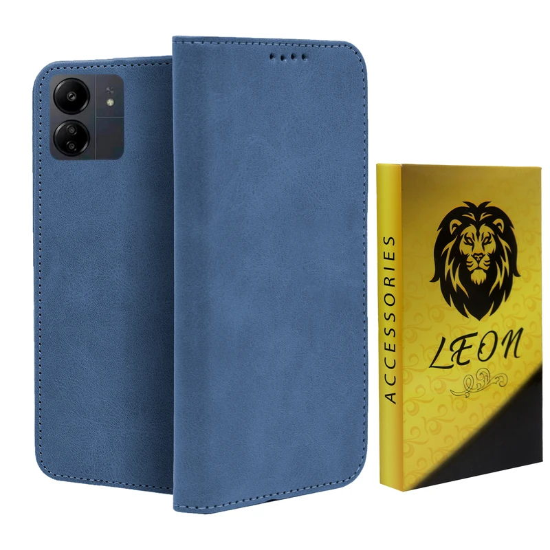 کیف کلاسوری لئون مدل Speek Yo مناسب برای گوشی موبایل شیائومی Redmi 13C 4G