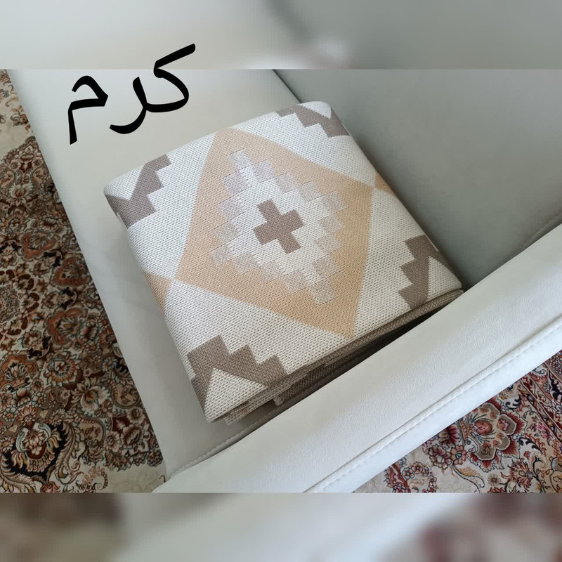 شال تخت و مبل مدل گوهر سایز 180×140 سانتی‌متر