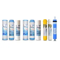 فیلتر دستگاه تصفیه آب آکوا پیورست مدل RO- NEW 09 مجموعه 8 عددی به همراه فیلتر تصفیه&nbsp;آب مدل ممبران