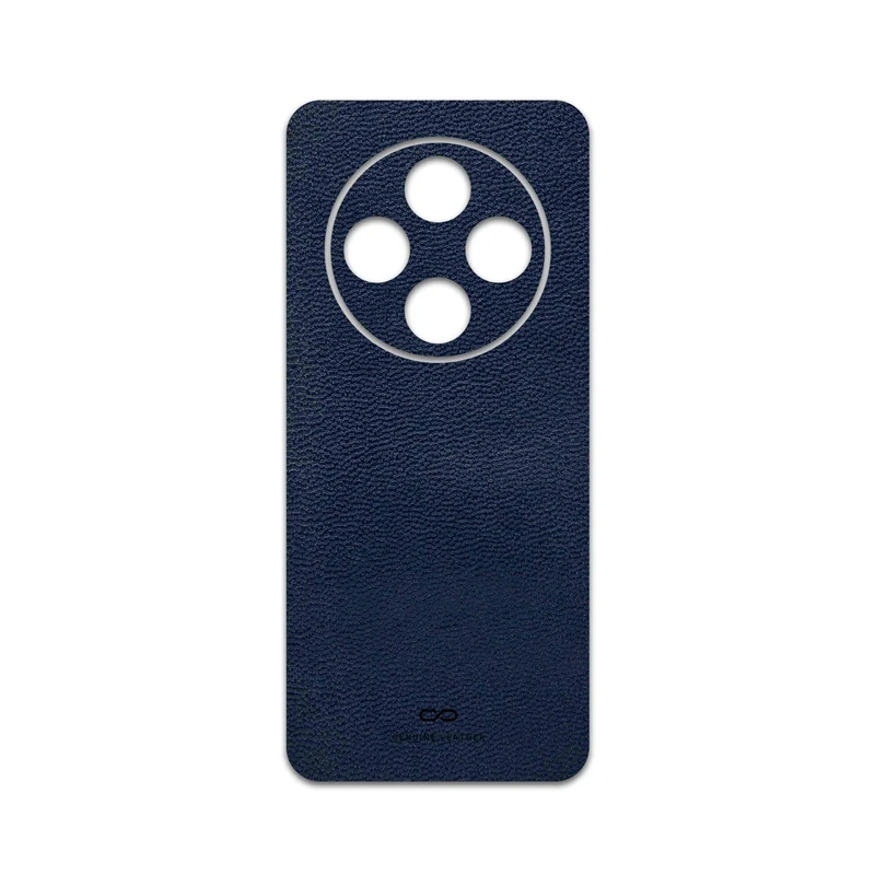 برچسب پوششی ماهوت مدل Deep-Blue-Leather مناسب برای گوشی موبایل شیائومی Redmi 14C