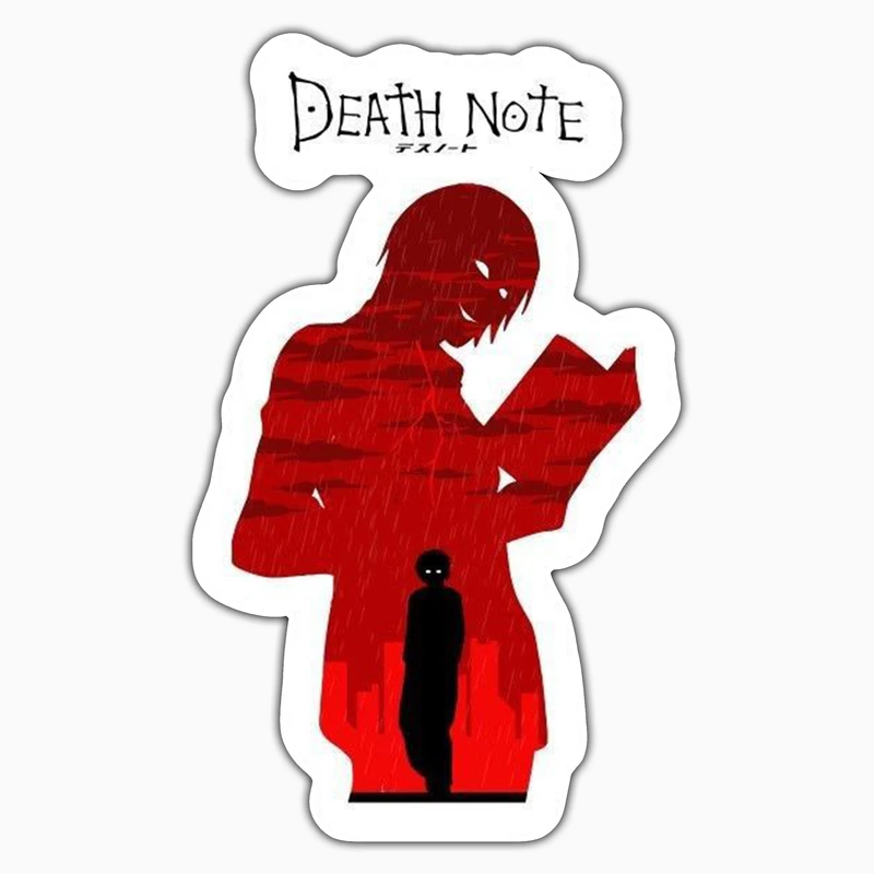 استیکر لپ تاپ و موبایل بووم طرح انیمه Deathnote مدل Light کد MD83
