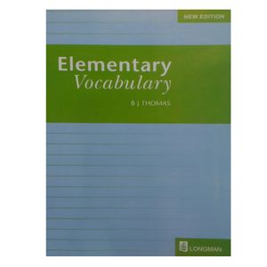 نقد و بررسی کتاب Elementary Vocabulary اثر bj thomas انتشارات longma توسط خریداران