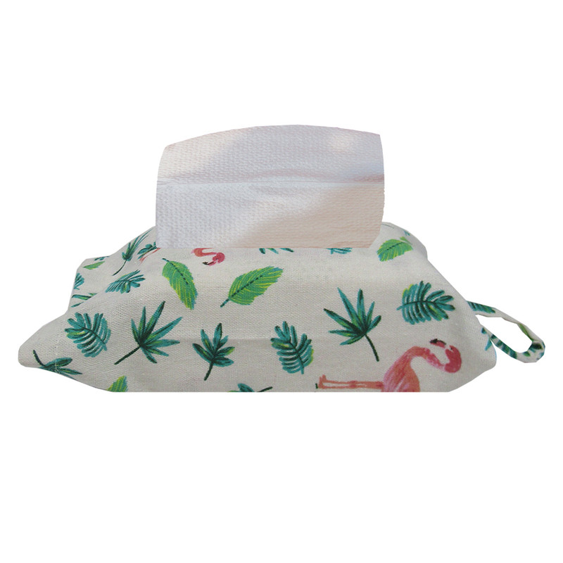 جای دستمال کاغذی هوم اند لایف مدل آراشید جعبه ای طرح فلامینگو جای دستمال کاغذی هوم اند لایف مدل آراشید جعبه ای طرح فلامینگو